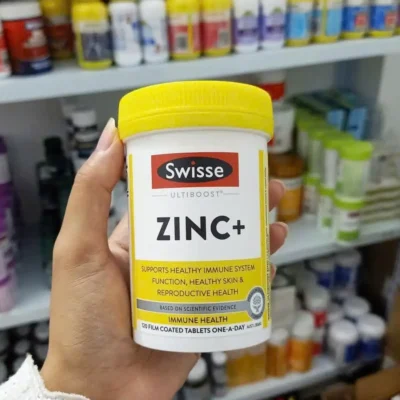 Viên uống bổ sung kẽm Swisse 120 viên của Úc