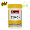 Viên uống kẽm Swisse ZinC+ lọ 120 viên của Úc