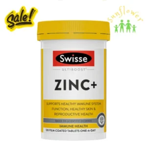 Viên uống kẽm Swisse ZinC+ lọ 120 viên của Úc