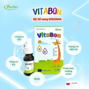 Vitabon D3-K2-DHA (Hộp 1 lọ xịt 10ml)
