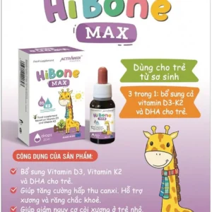 Vitamin D3 + K2 Hibone Max dạng giọt