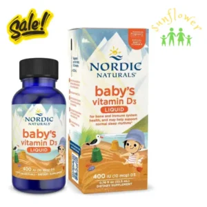 Baby's Vitamin D3 Nordic Naturals 400IU 22.5ml của Mỹ