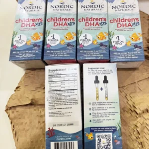 DHA Dạng Giọt Children's DHA Xtra Nordic Naturals Mỹ 60ml