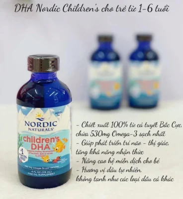 DHA Nordic Naturals Children's DHA Strawberry (1-6Y)
