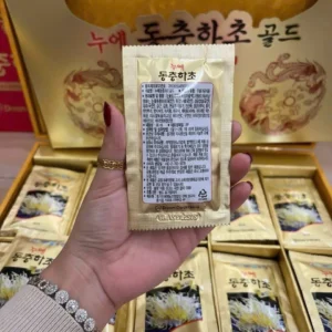 Đông trùng hạ thảo hộp gỗ vàng 60 gói Dr Dream Corporation