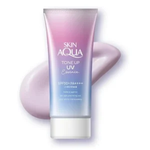 Kem chống nắng Skin Aqua tím 80g của Nhật Bản