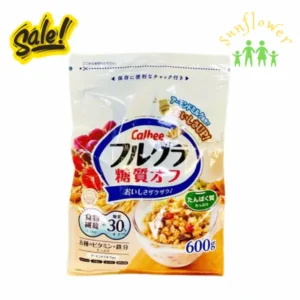 Ngũ cốc Calbee trắng ít đường 600g của Nhật Bản