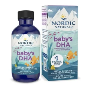 Nordic Naturals Baby DHA bổ sung DHA và vitamin D3