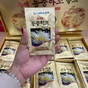 Nước Đông Trùng Hạ Thảo Dream Hộp Gỗ Vàng 30ml x 60 gói