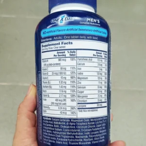 One A Day Men's Vitamin tổng hợp cho nam dưới 50 tuổi 300 viên