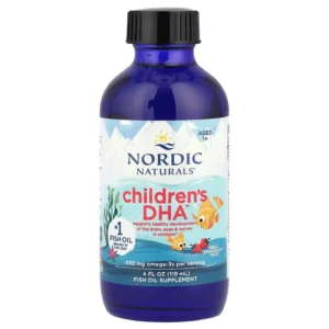 Siro Children DHA Nordic Naturals 119ml vị dâu 530mg omega-3