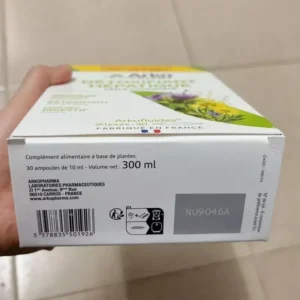 Nước uống thải độc gan Arkopharma Detoxifiant Hepatique 30 ống của Pháp Thuốc thải độc gan Arkopharma Detoxifiant Hepatique 30 ống