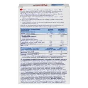 Viên uống Mivolis Magnesium Calcium D3 45 viên của Đức Viên uống Magnesium + Calcium + D3 Mivolis