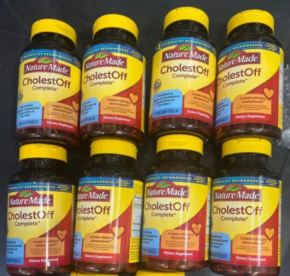 Viên uống Nature Made CholestOff Complete 120 Softgels Gluten-Free