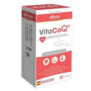 Viên uống bổ tim Vita CoQ10 Vita Life 30 viên của Tây Ban Nha