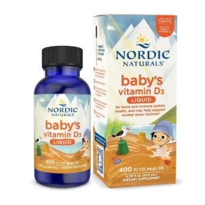 Vitamin D3 cho bé Baby Vitamin D3 Nordic Naturals của Mỹ
