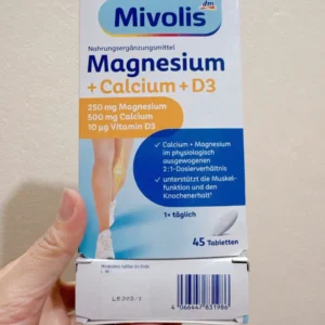 Vitamin tổng hợp magie canxi D3 Mivolis dành cho người lớn