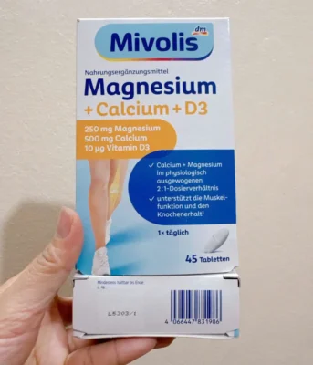 Vitamin tổng hợp magie canxi D3 Mivolis dành cho người lớn