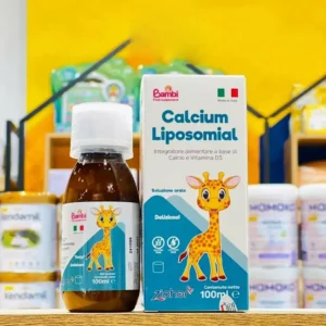 Bambi Calcium Liposomial Bổ Sung Canxi Nano Sinh Học Chai 100ml