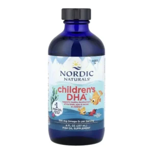 DHA Liquid Nordic Naturals 237ml vị dâu 530mg omega-3