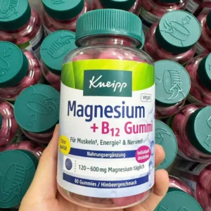 Kẹo dẻo Kneipp Magnesium B12 Gummi 60 viên của Đức