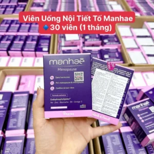 Manhae Menopause 30 viên - Viên Uống Nội Tiết Của Pháp