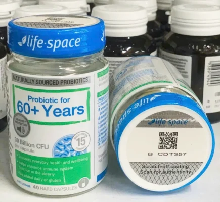 Men vi sinh cho người già Life Space Probiotic For 60+
