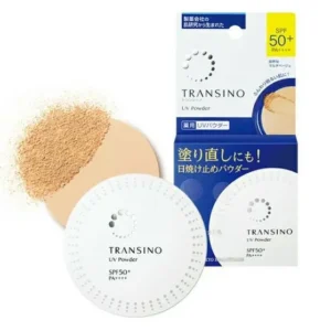 Phấn nền Transino UV Powder SPF50 PA++++ hộp 12g