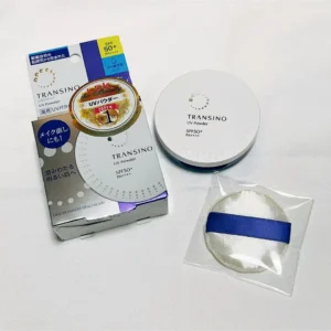 Phấn phủ Transino UV Powder SPF50 PA++++ hộp 12g Nhật Bản Phấn phủ Transino UV Powder EX siêu mịn, ngừa sạm nám