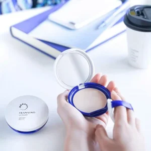 Phấn phủ Transino UV Powder SPF50 PA++++ hộp 12g Nhật Bản Phấn phủ chống nắng Transino UV Powder SPF50+