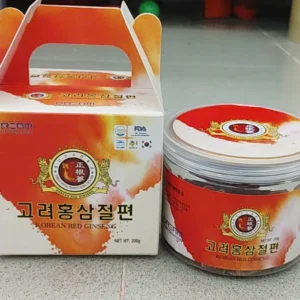 Sâm lát cốc Dream Corporation 200g của Hàn Quốc Sâm Lát Tẩm Mật Ong Korean Red Ginseng Hộp Nhựa 200g Hàn Quốc