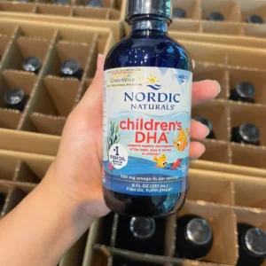 DHA Nordic Naturals Children’s DHA Liquid 237ml của Mỹ Siro Children DHA Liquid Nordic Naturals cho bé từ 1 tuổi - Lọ 237ml vị dâu