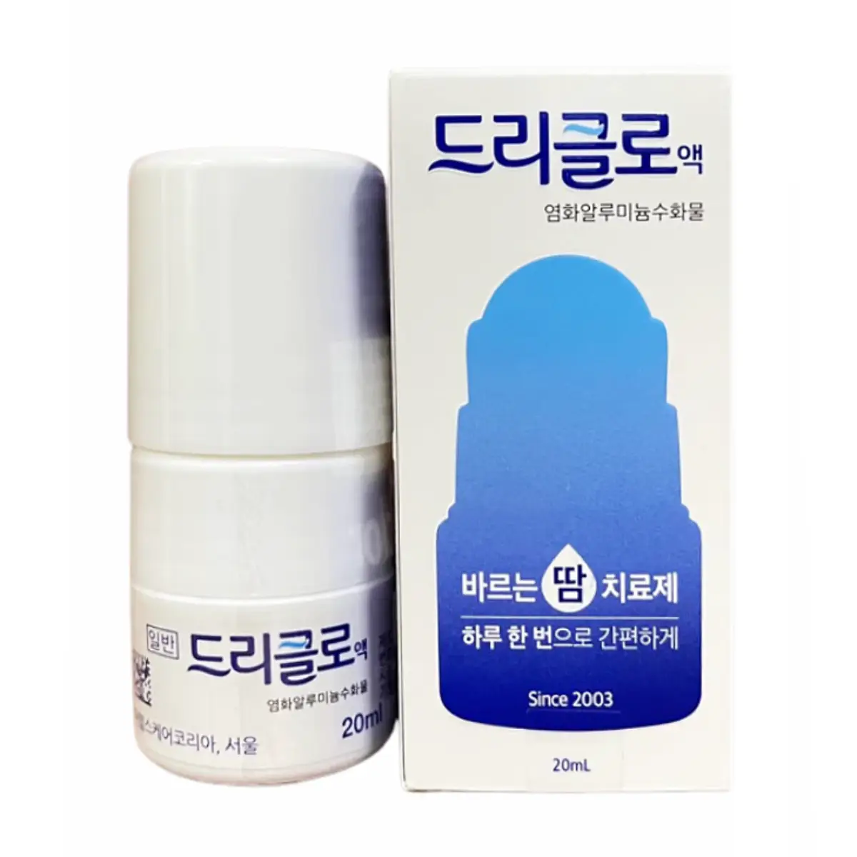 Lăn đặc trị hôi nách Driclor 20ml của Hàn Quốc Thuốc đặc trị hôi nách Hàn Quốc Driclor 20ml