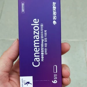 Viên đặt phụ khoa Canemazole 100mg 6 viên của Hàn Quốc Viên Đặt Phụ Khoa Canemazole Hàn Quốc