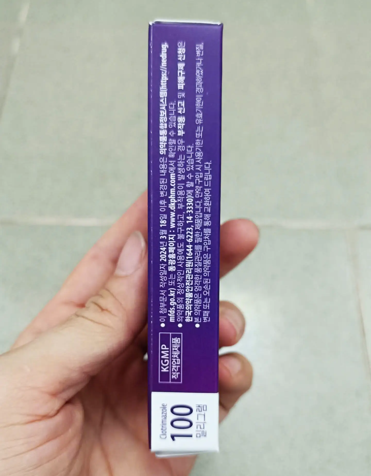Viên đặt phụ khoa Canemazole 100mg 6 viên của Hàn Quốc Viên Đặt Phụ Khoa Canemazole