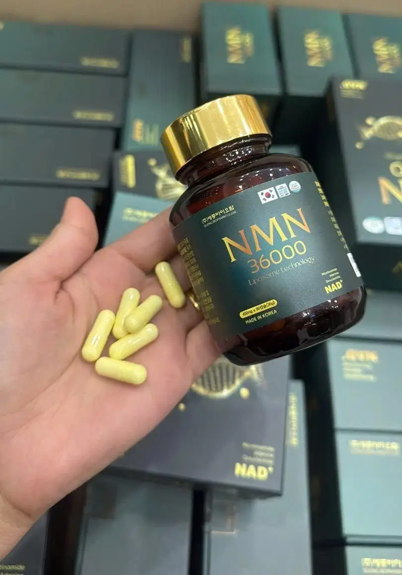 Viên uống NMN 36000 Sejong Biopharm 90 viên của Hàn Quốc Viên Uống NMN 36000+ Sejong GC Hàn Quốc Hộp 90 Viên