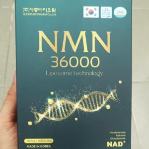 Viên uống NMN 36000 Sejong Biopharm 90 viên của Hàn Quốc Viên uống NMN 36000 Sejong Biopharm Hàn Quốc 90 viên
