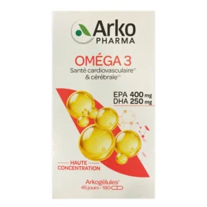 Viên uống dầu cá Omega 3 Arkopharma 180 viên Pháp
