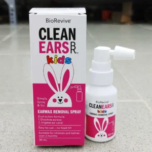 Xịt tan ráy tai cho bé Clean Ears Kids 30ml Úc