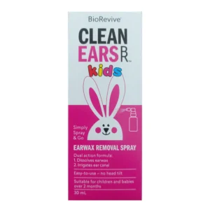 Xịt tan ráy tai cho bé Clean Ears Kids 30ml của Úc
