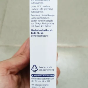 Bổ não Mivolis Ginkgo 100mg 40 viên
