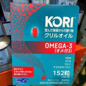 Dầu cá nhuyễn thể Omega-3 Krill Kori 152 viên - Hàng Nhật nội địa