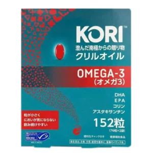 Dầu nhuyễn thể Kori Krill Oil Omega 3 Nhật Bản 152 viên