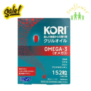 Dầu nhuyễn thể Kori Omega 3 hộp 152 viên của Nhật Bản