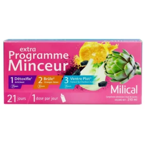 Giảm cân 3 giai đoạn Milical Extra Programme Minceur