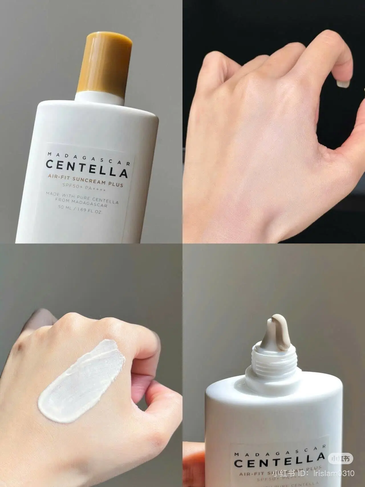 Kem chống nắng Centella Skin1004 Air-Fit Suncream Plus SPF50+ PA++++ 50ml của Hàn Quốc Kem Chống Nắng Skin1004 Madagascar Centella Air-Fit SunCream SPF50+ PA++++