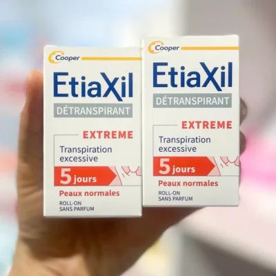 Lăn khử mùi EtiaXil đỏ dành cho da thường 15ml của Pháp Lăn Khử Mùi Đặc Trị EtiaXil Nhãn Đỏ Cho Da Thường 15ml của Pháp