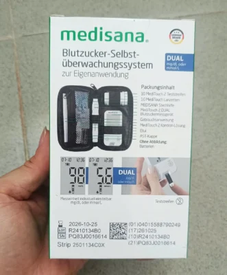 Máy Medisana Meditouch 2 của Đức