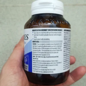 Viên Uống Bổ Sung Vitamin Blackmores Multivitamin Dành Cho Người Trên 50 Tuổi