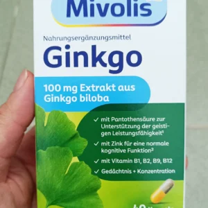 Viên uống bổ não Mivolis Ginkgo 100mg